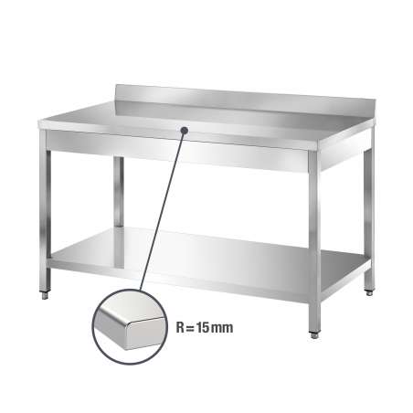 Tables ouvertes démontées...