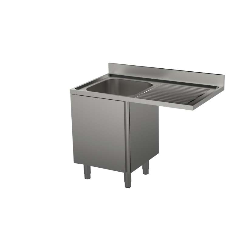 Plonges meubles évier indépendants fermées avec emplacement pour recevoir  un lave-vaisselle sans étagère sans étagère / L 120